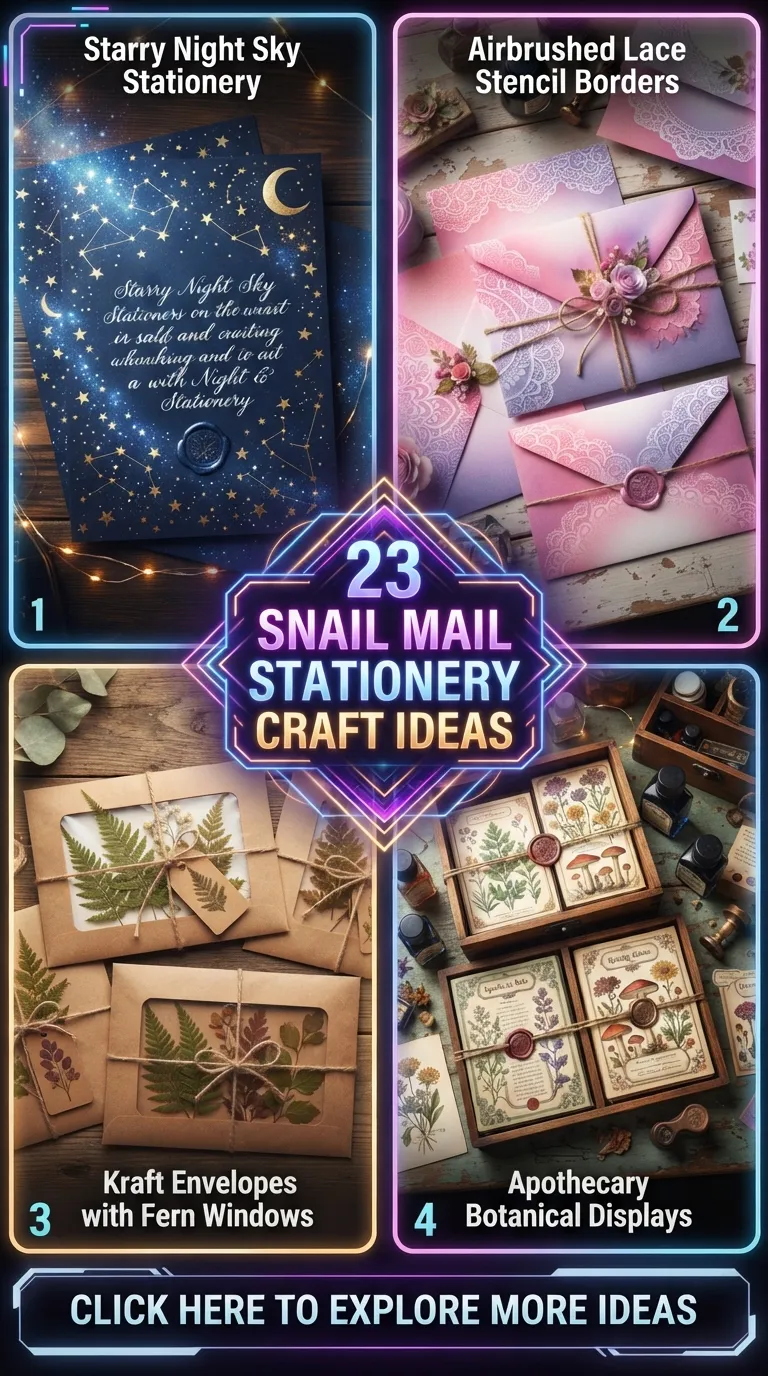 23 Snail Mail Stationery Craft Ideas