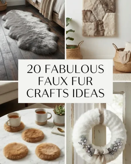 20 Fabulous Faux Fur Crafts Ideas 20 Fabulous Faux Fur Crafts Ideas