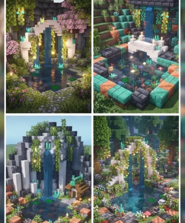 20 Minecraft Fairy Pond Design