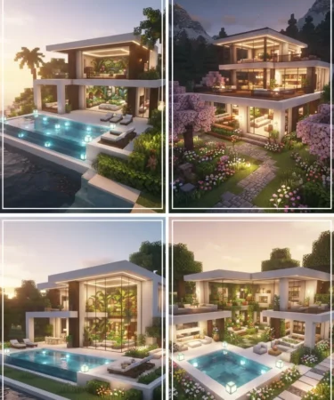 20 Kawaii Minecraft House Ideas