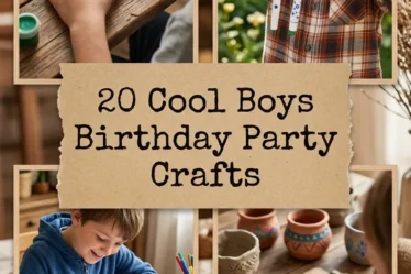 20 Cool Boys Birthday Party Crafts Ideas