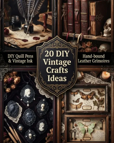 20 DIY Vintage Crafts Ideas 20 DIY Vintage Crafts Ideas