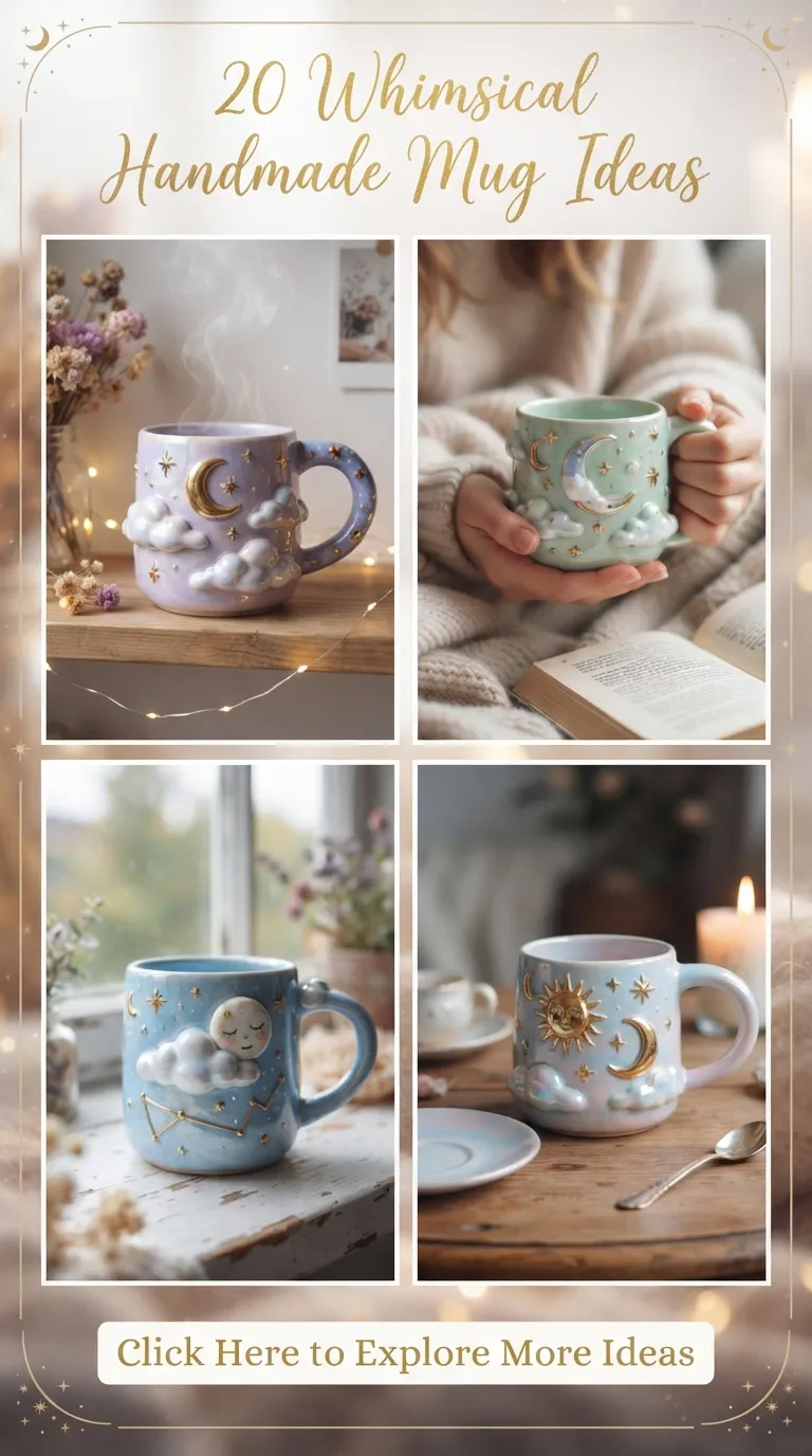 20 Whimsical Handmade Mug Ideas