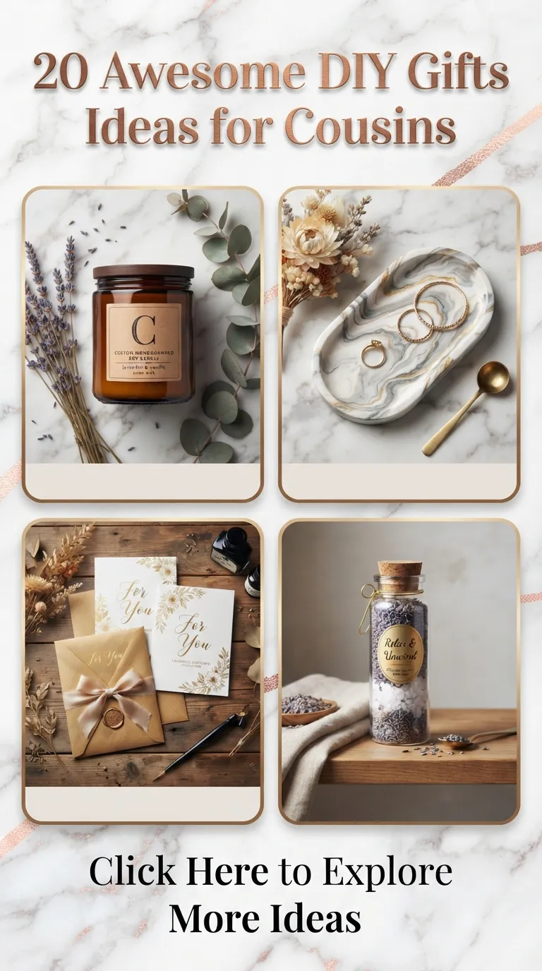 20 Awesome DIY Gifts Ideas for Cousins